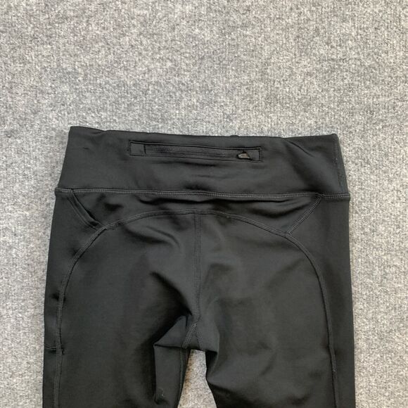 Nike Tights Women S Small Black Fast Dri Fit Low Rise Running Mesh Panels Fitted - Picture 9 of 14